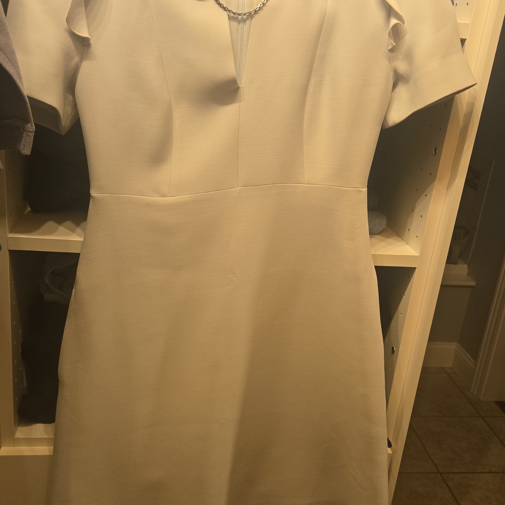 Fendi Cream Mini Dress